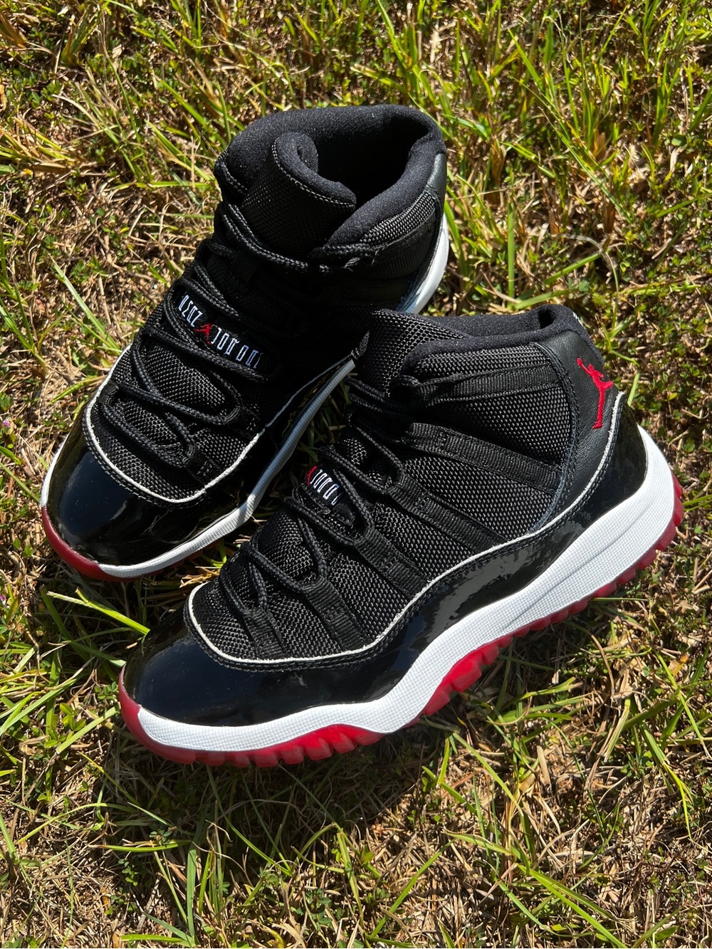 CLEAN Air Jordan 11 size 2.5 Kids XI 2019 Reto Bred shoes